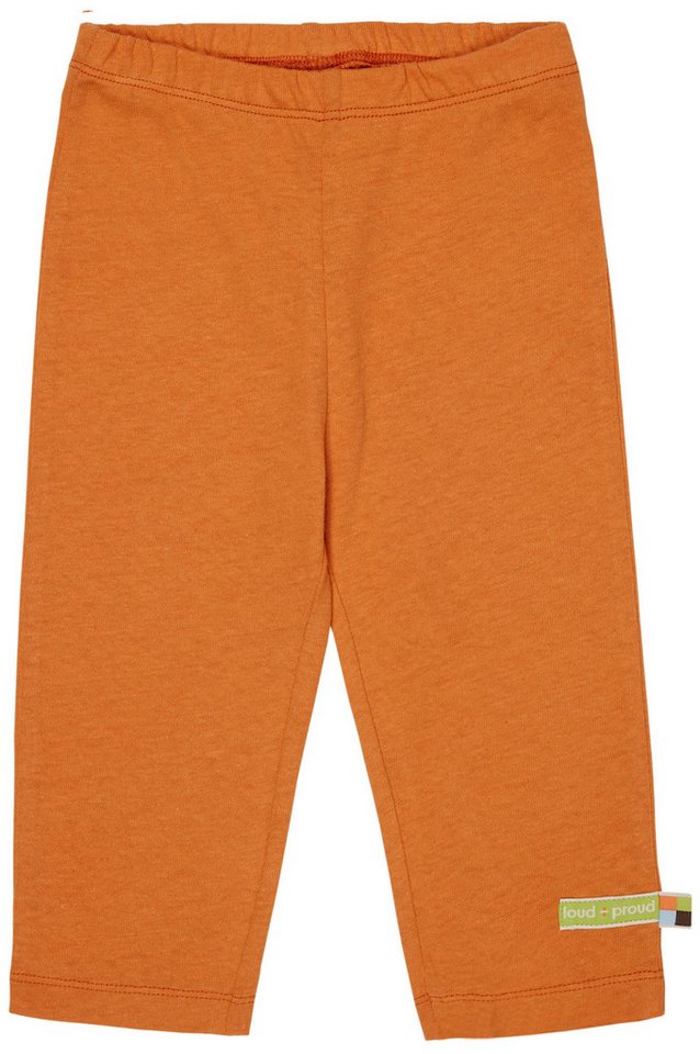 loud + proud Jerseyhose mit Leinen GOTS von loud + proud