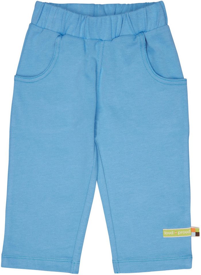 loud + proud Jerseyhose mit elastischen Bund Biobaumwolle von loud + proud