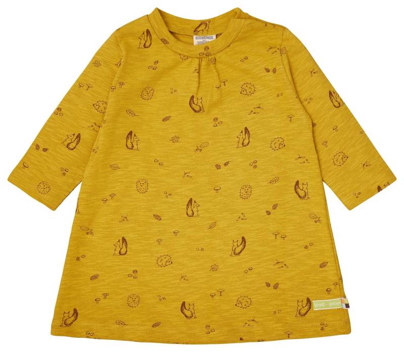 loud + proud Jerseykleid aus Slub-Jersey mit Druck mit Druck von loud + proud