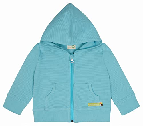 loud + proud Kapuzenjacke Rippenstruktur, GOTS zertifiziert von loud + proud