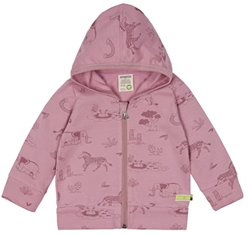 loud + proud Kapuzenjacke mit Druck, GOTS zertifiziert von loud + proud