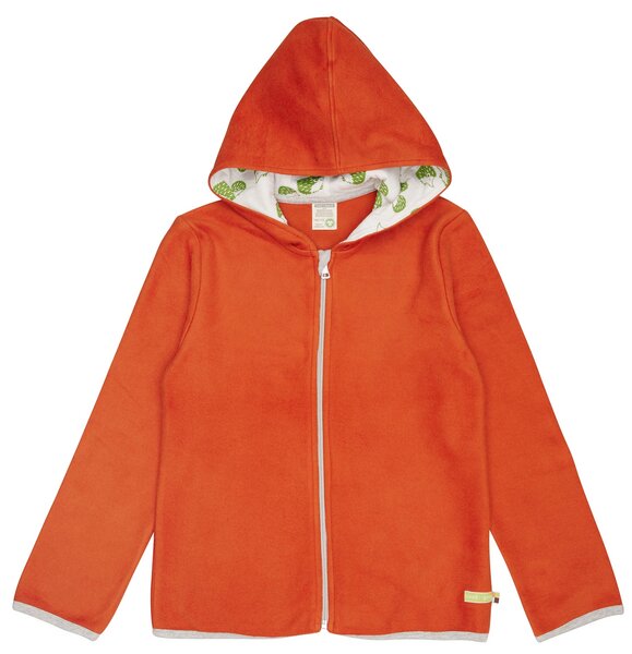 loud + proud Kinder Jacke Fleece, GOTS-zertifiziert von loud + proud