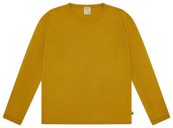 loud + proud Kinder Shirt langarm uni, GOTS-zertifiziert von loud + proud