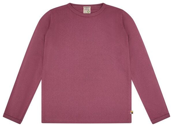 loud + proud Kinder Shirt langarm uni, GOTS-zertifiziert von loud + proud