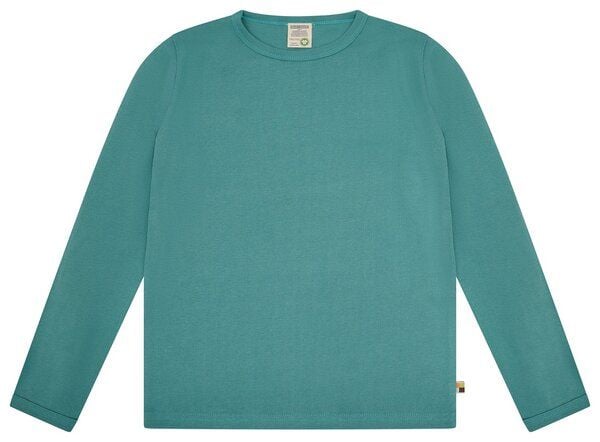 loud + proud Kinder Shirt langarm uni, GOTS-zertifiziert von loud + proud