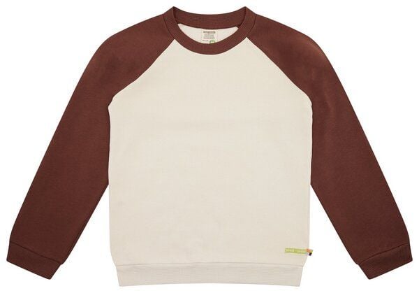 loud + proud Kinder Sweatshirt mit Raglanärmeln, GOTS-zertifiziert von loud + proud