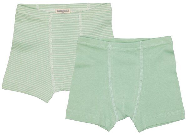 loud + proud Babys & Kinder Doppelpack Boxer aus Feinripp, GOTS-zertifiziert von loud + proud