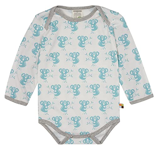 loud + proud Kinder und Baby Body Langarm mit Druck aus Bio Baumwolle (kbA), GOTS Zertifiziert von loud + proud