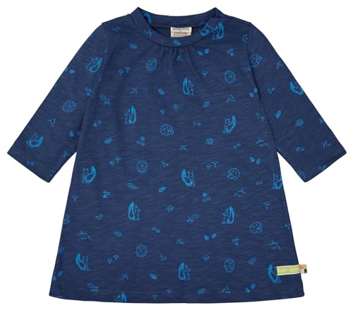 loud + proud Kleid Slub Jersey aus Biobaumwolle mit Druck, GOTS Zertifiziert von loud + proud