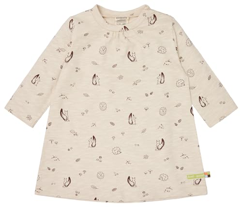 loud + proud Kleid Slub Jersey aus Biobaumwolle mit Druck, GOTS Zertifiziert von loud + proud