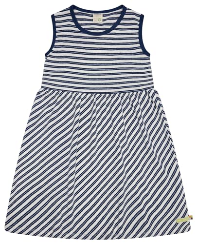 loud + proud Kleid Streifen mit Leinen, aus Bio Baumwolle, GOTS Zertifiziert von loud + proud