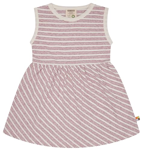 loud + proud Kleid Streifen mit Leinen und Bio Baumwolle, GOTS Zertifiziert von loud + proud