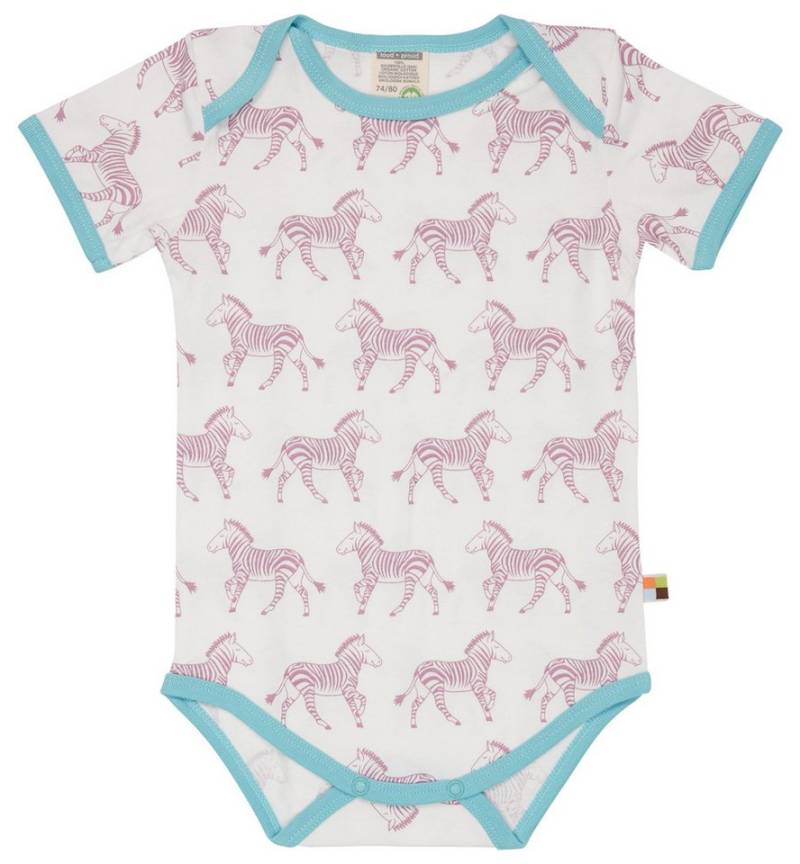 loud + proud Kurzarmbody mit Druck Bio Baumwolle von loud + proud