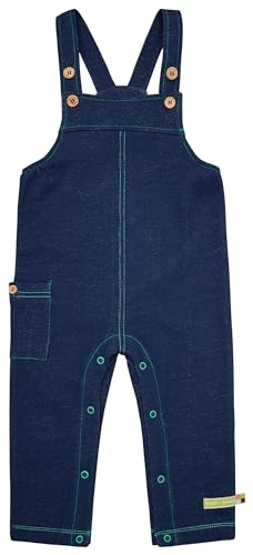 loud + proud Latzhose aus Biobaumwolle in Jeans-Optik, GOTS Zertifiziert von loud + proud