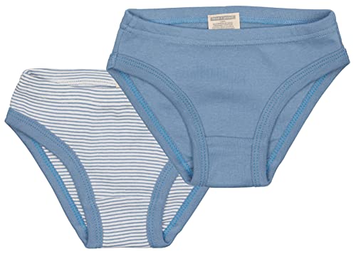 loud + proud Mädchen Doppelpack, Feinripp, Bio Baumwolle Und GOTS Zertifiziert Slip, Dusk, 110-116 EU von loud + proud
