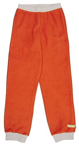 loud + proud Mädchen Fleece, GOTS Zertifiziert Freizeithose, Terracotta, 164 EU von loud + proud