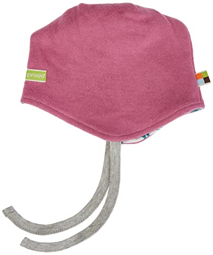 loud + proud Mädchen GOTS Certified Fleece Hat Mütze, Grape, 42-44 EU von loud + proud