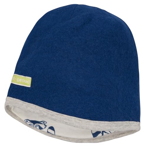 loud + proud Mütze Bio-Wollfleece, GOTS Zertifiziert von loud + proud