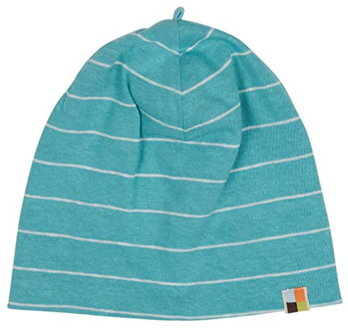 loud + proud Mütze Streifen mit Leinen, GOTS Zertifiziert von loud + proud