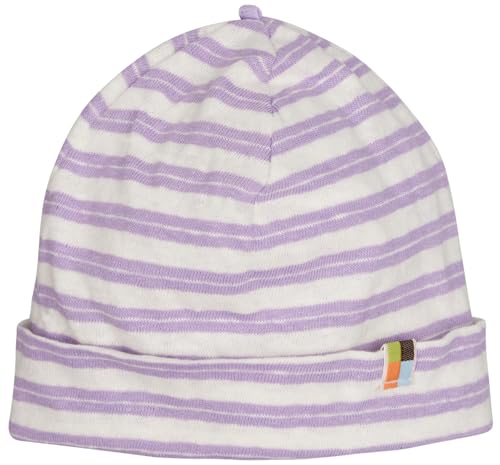 loud + proud Mütze Streifen mit Leinen, aus Bio Baumwolle, GOTS Zertifiziert von loud + proud