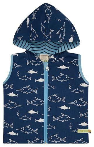 loud + proud Outdoorweste mit Tiermotiv, aus Bio Baumwolle, GOTS zertifiziert von loud + proud