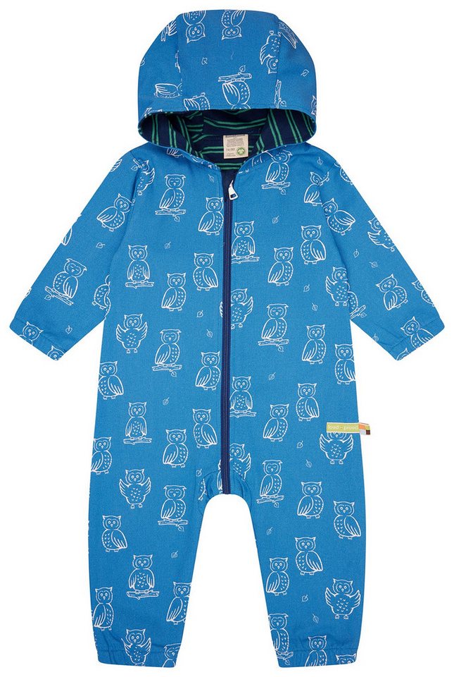 loud + proud Overall, wasserabweisend mit Druck Biobaumwolle, GOTS, wasserabweisend von loud + proud