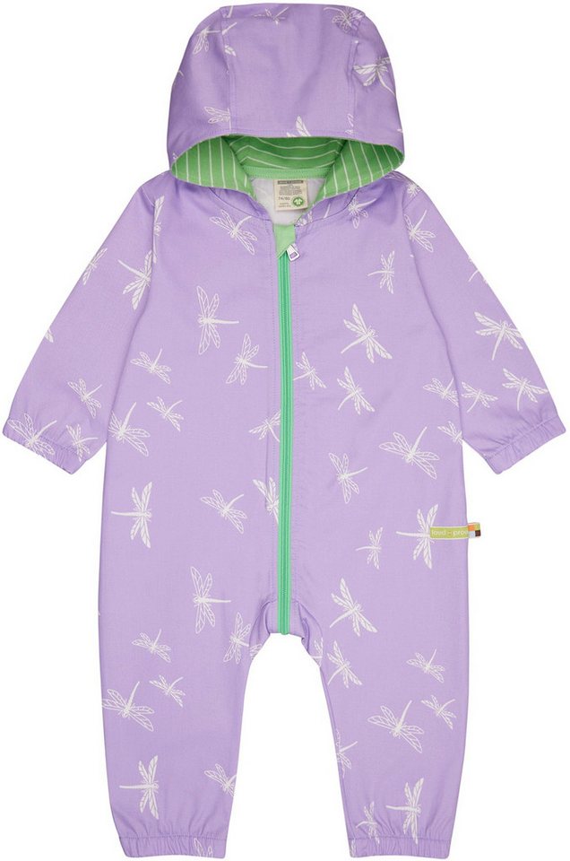 loud + proud Overall mit Druck Bio Baumwolle von loud + proud