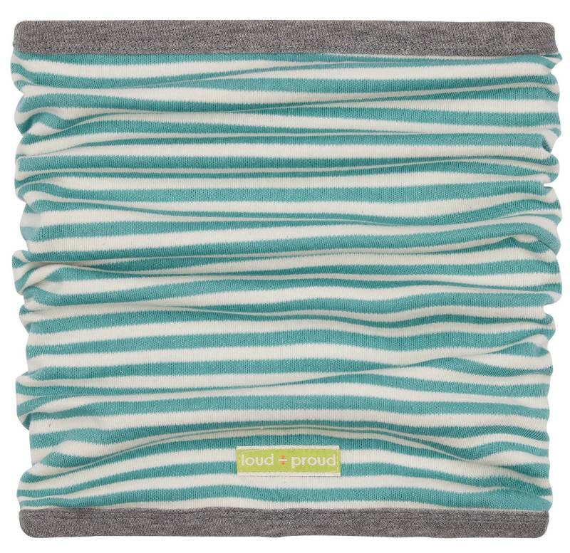 loud + proud Schal aus Interlock zum wenden, wandbar von loud + proud