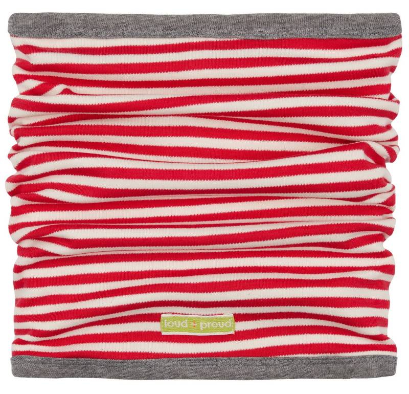 loud + proud Schal aus Interlock zum wenden, wandbar von loud + proud