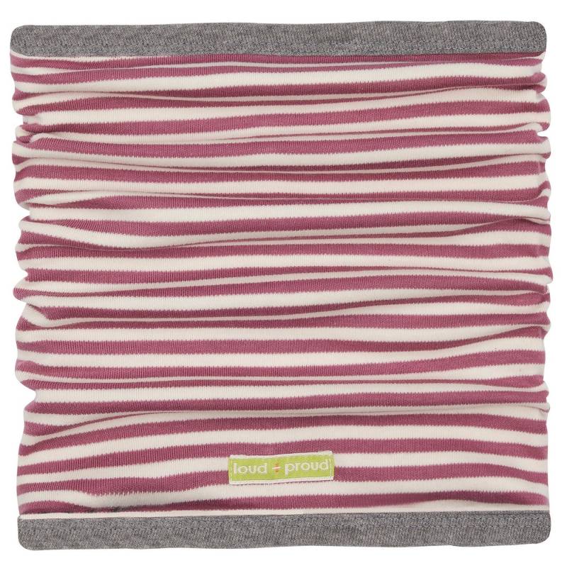 loud + proud Schal aus Interlock zum wenden, wandbar von loud + proud