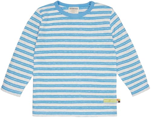 loud + proud Shirt, Langarm, Streifen mit Leinen, aus Bio Baumwolle, GOTS Zertifiziert von loud + proud