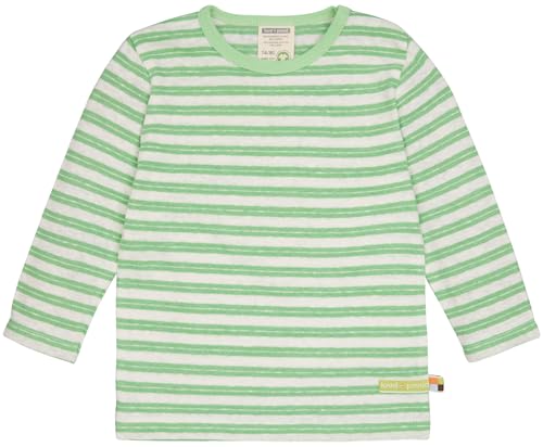 loud + proud Shirt, Langarm, Streifen mit Leinen, aus Bio Baumwolle, GOTS Zertifiziert von loud + proud