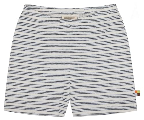 loud + proud Short Ringel mit Leinen, aus Bio Baumwolle, GOTS Zertifiziert von loud + proud