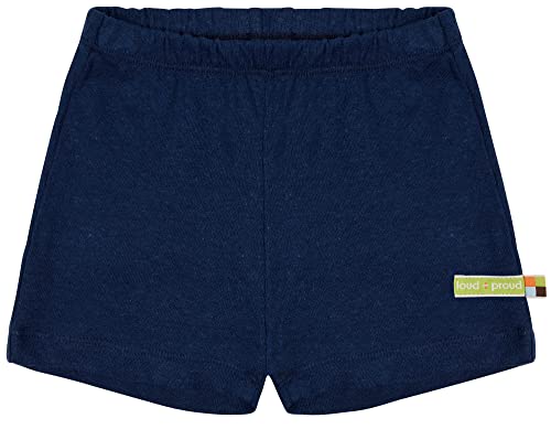 loud + proud Short Uni mit Leinen, GOTS Zertifiziert von loud + proud