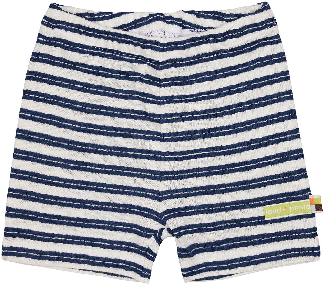 loud + proud Shorts aus Biobaumwolle mit Leinen, GOTS von loud + proud