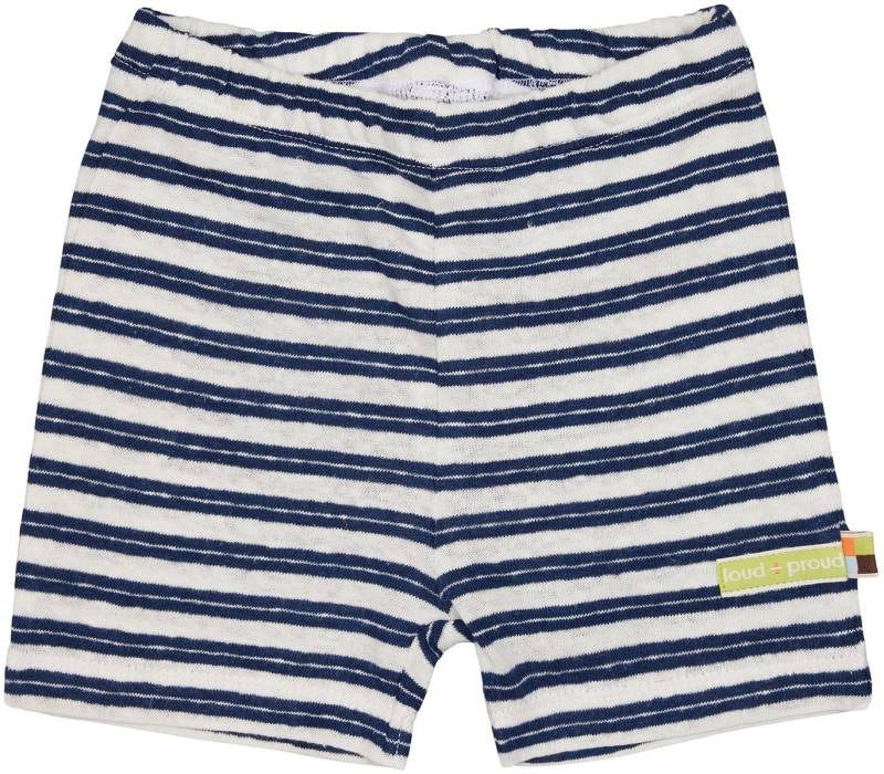 loud + proud Shorts aus Biobaumwolle mit Leinen, GOTS von loud + proud