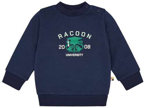 loud + proud Sweatshirt aus Bio-Baumwolle mit Druckmotiv, GOTS Zertifiziert von loud + proud