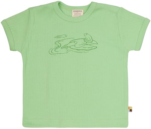 loud + proud T-Shirt, Derby Rib mit Druck, aus Bio Baumwolle, GOTS Zertifiziert von loud + proud