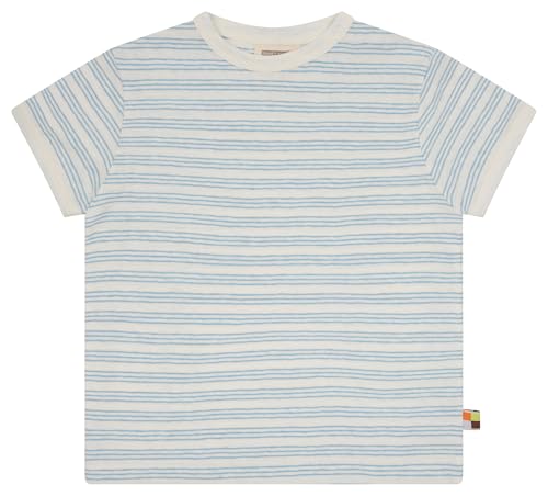 loud + proud T-Shirt Streifen mit Leinen und Bio Baumwolle, GOTS Zertifiziert von loud + proud