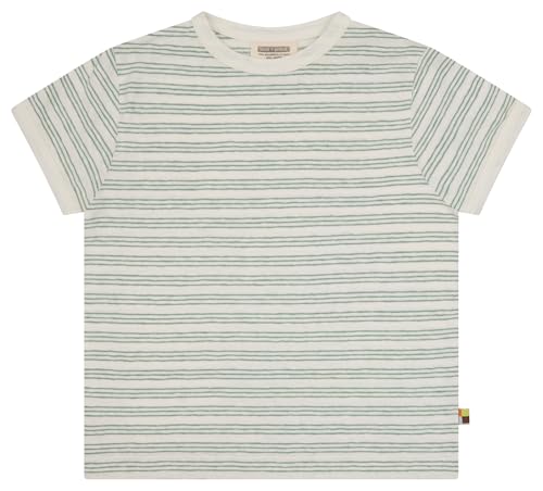 loud + proud T-Shirt Streifen mit Leinen und Bio Baumwolle, GOTS Zertifiziert von loud + proud