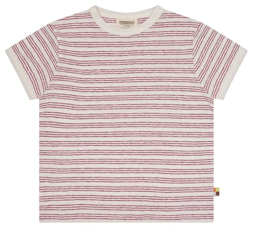loud + proud T-Shirt Streifen mit Leinen und Bio Baumwolle, GOTS Zertifiziert von loud + proud