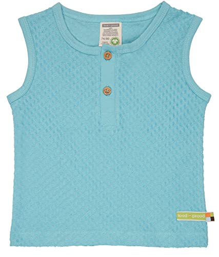 loud + proud Top aus Frottee mit Punkten, GOTS Zertifiziert von loud + proud