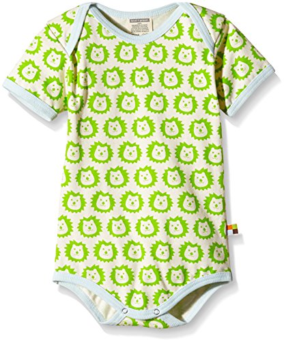 loud + proud Baby-Unisex 271 Body, Grün (Lime li), 92 (Herstellergröße: 86/92) von loud + proud