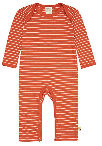 loud + proud Unisex Baby Derby Rib, GOTS Zertifiziert Overall, Cinnamon, 74/80 von loud + proud