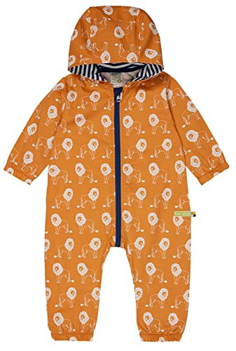 loud + proud Unisex Baby Outdoor, GOTS Zertifiziert Overall, Carrot, 50/56 von loud + proud