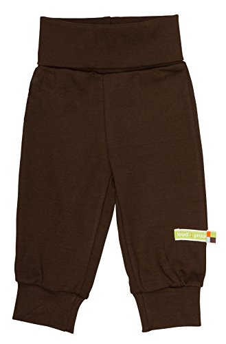 loud + proud Unisex Baby Hose M401, Gr. 68 (Herstellergröße: 62/68), Braun (Chocolate ch) von loud + proud