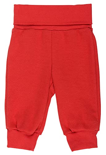 loud + proud Unisex Baby bukser Hose, Rot, 74-80 EU von loud + proud