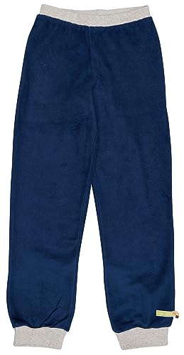 loud + proud Unisex Kinder Fleece, GOTS Zertifiziert Freizeithose, Ultramarine, 152 EU von loud + proud