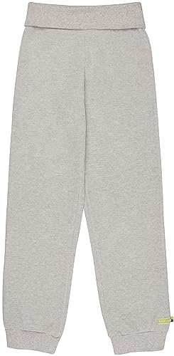 loud + proud Unisex Kinder Interlock, GOTS Zertifiziert Freizeithose, Silver, 152 EU von loud + proud
