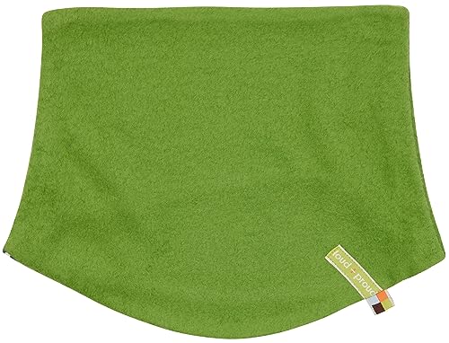 loud + proud Unisex Kinder Wendeschlauchschal Fleece, GOTS Zertifiziert Schal, Grass, One Size von loud + proud